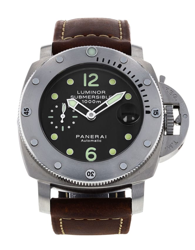 Panerai hot sale submersible 1000m