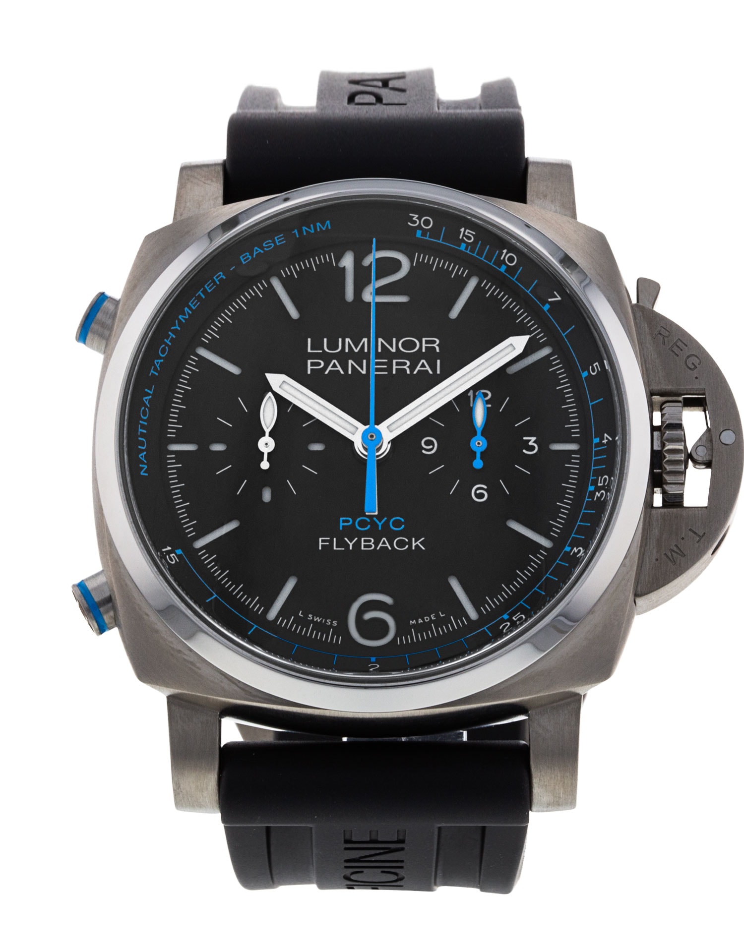 Panerai Luminor Yachts Challenge Automatic Flyback Chronograph 44mm Titanium and Rubber Watch Ref. No. PAM00764
