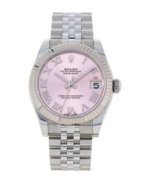 Ladies rolex 2025 pearl face