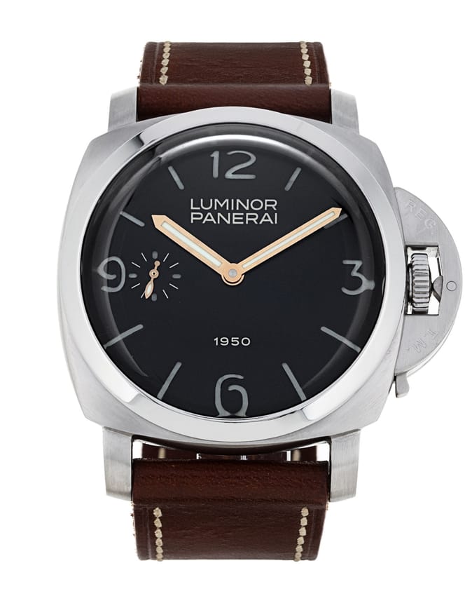 Panerai Luminor 1950 Black Quarter Arabic Dial