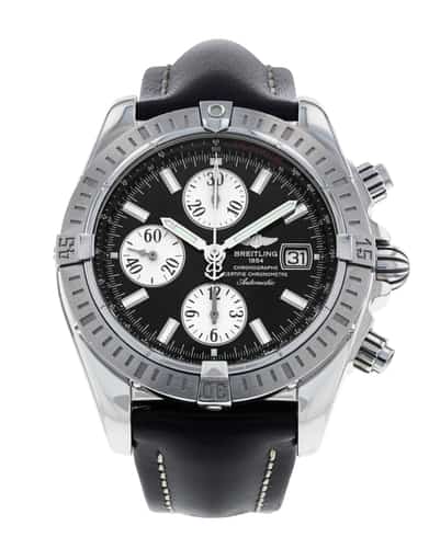breitling a13356 leather strap