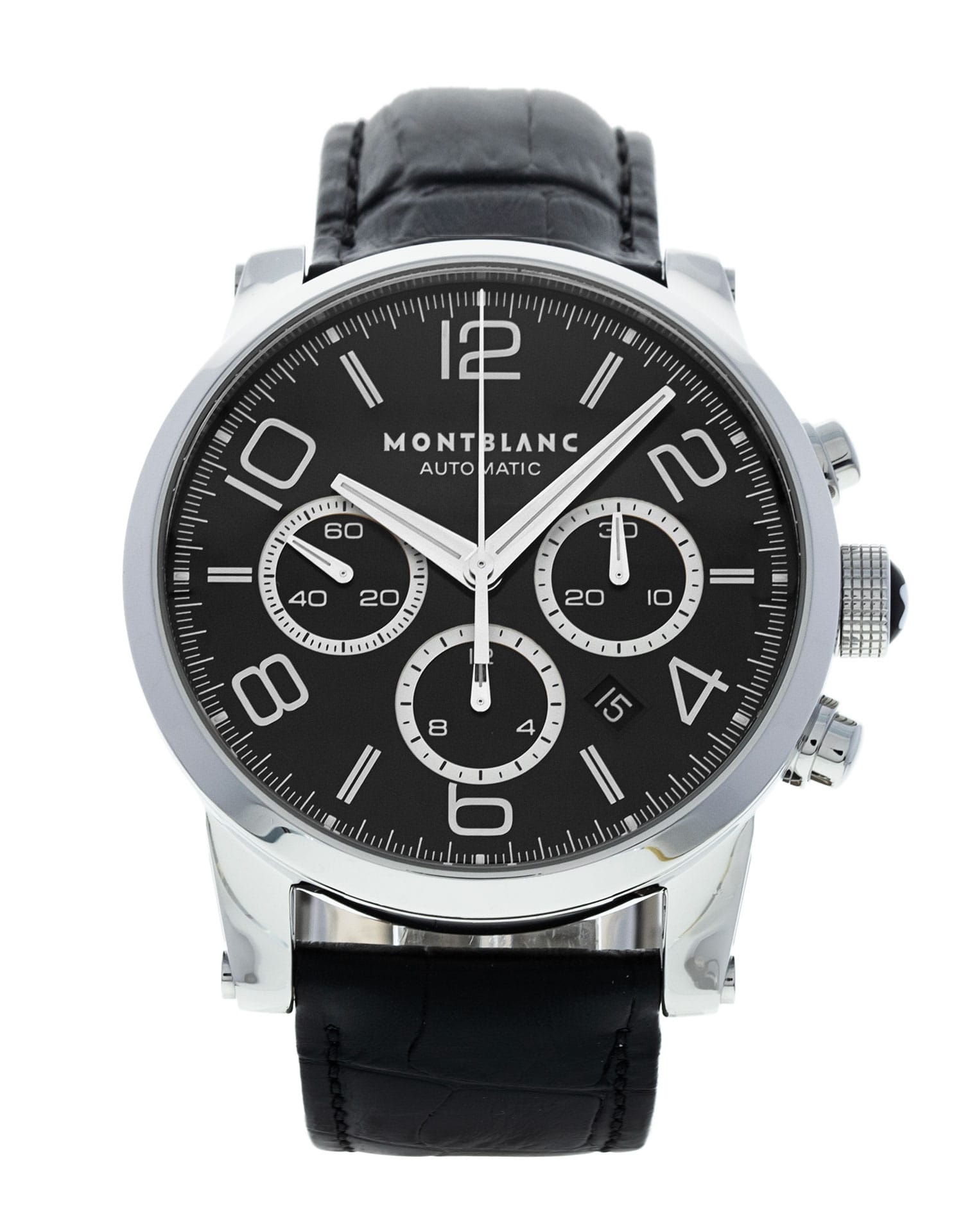 montblanc timewalker black