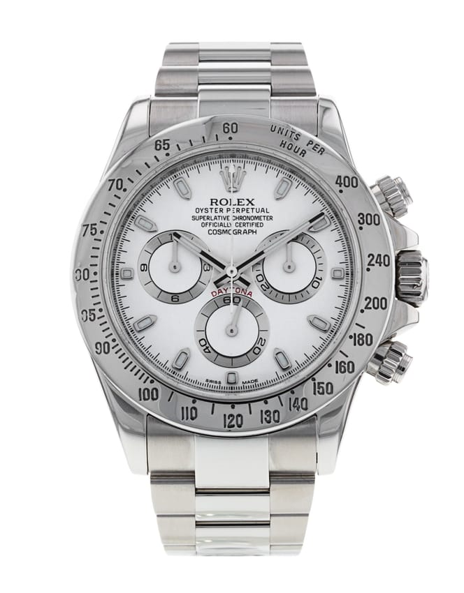 Daytona 2025 116520 white