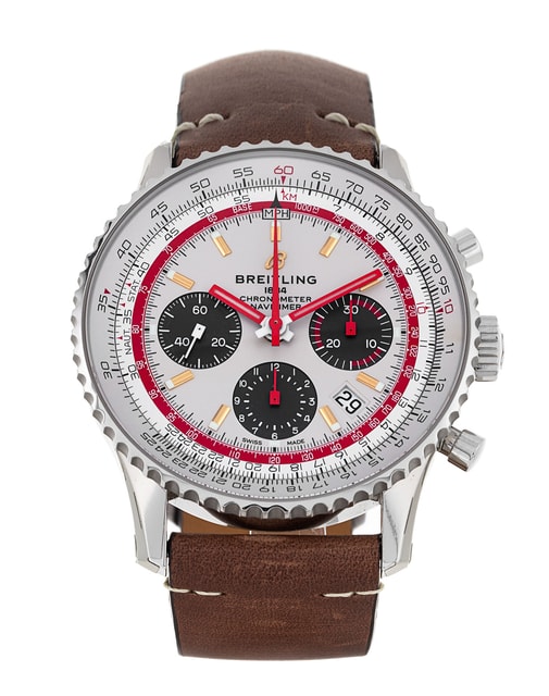 Breitling Navitimer B01 Chronograph 43 WeiB Zifferblatt