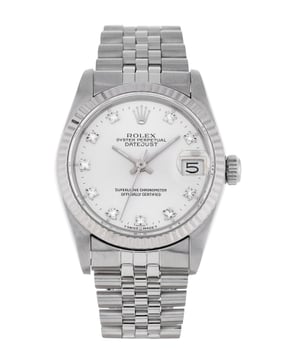 Watch covered discount in diamonds