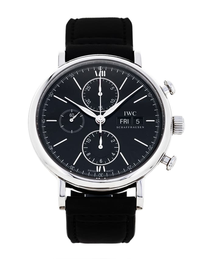 Iwc portofino chronograph iw391008 best sale