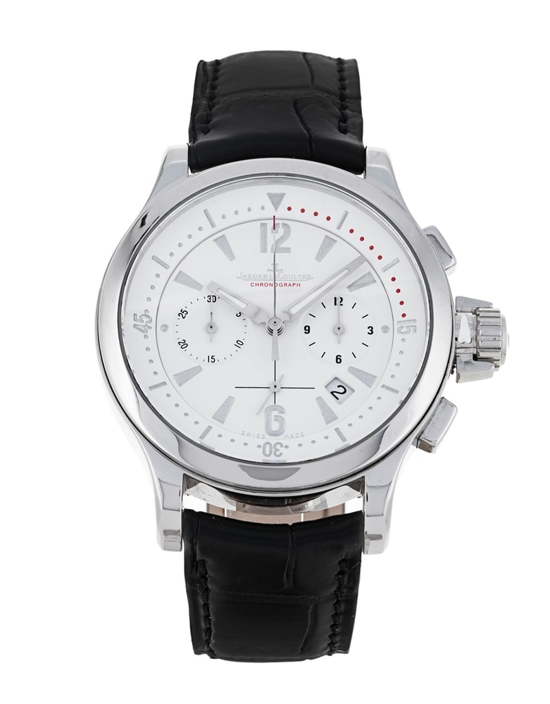 Jaeger-LeCoultre Master Compressor Chronograph White Baton Dial