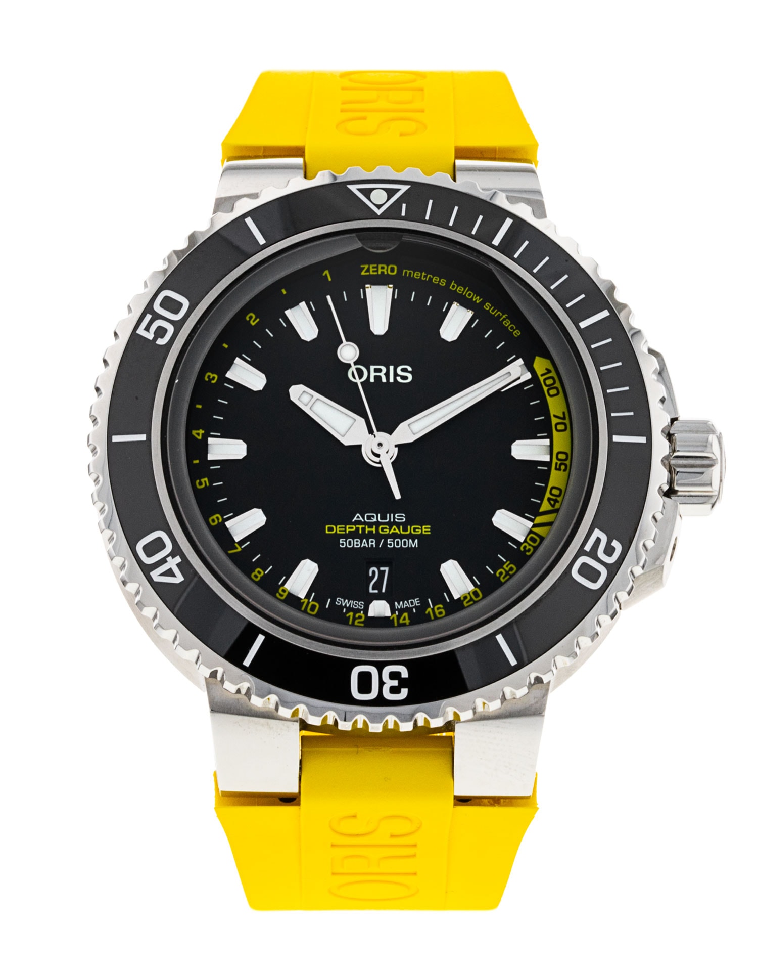 Oris aquis depth gauge online