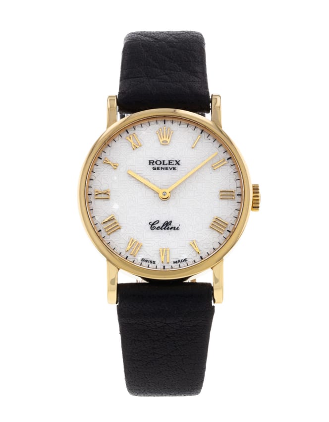 Rolex cellini 2025 roman numerals