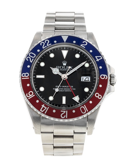 Rolex GMT Master 16750 Black Dial Bracelet Strap1