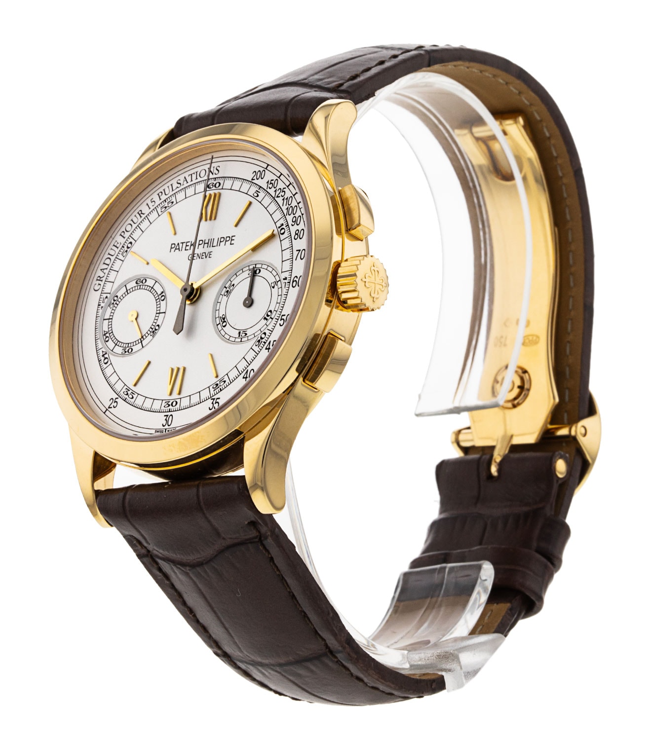 Patek Philippe Complications Silver Baton Dial