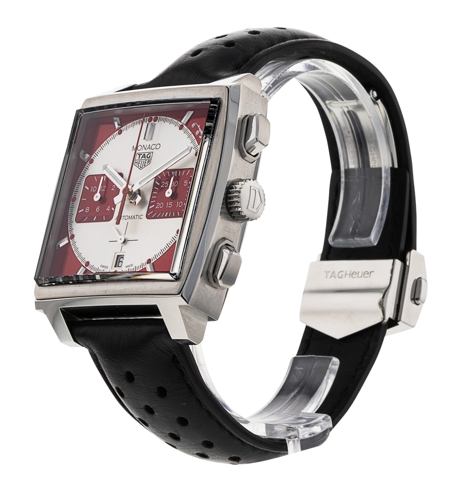 Tag heuer monaco red face sale