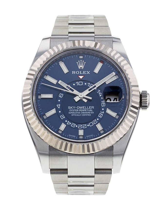 Rolex sky 2025 dweller watchfinder