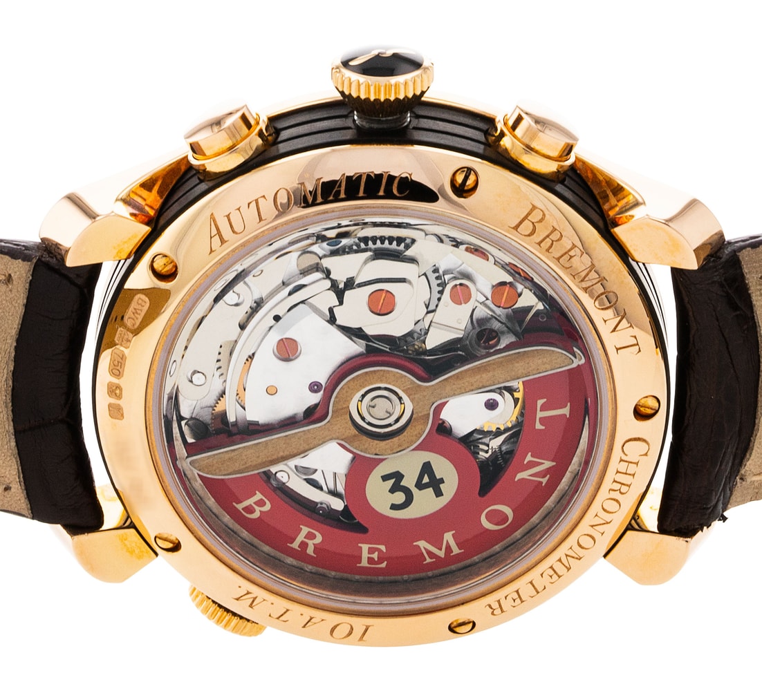 Bremont DH 88 DH 88 Black Arabic Dial Leather Strap