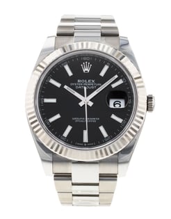 Rolex datejust sales 41 second hand