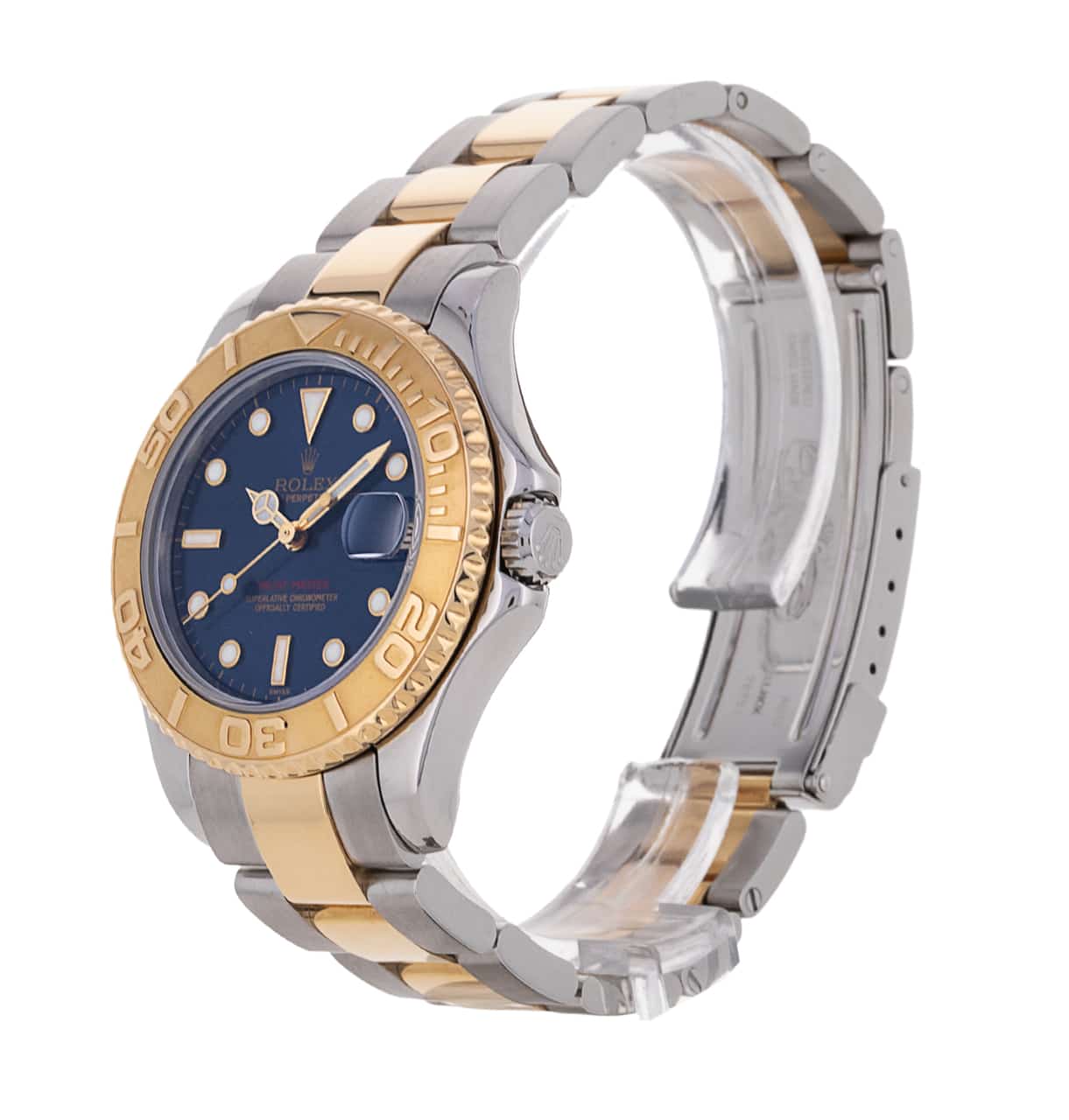 Rolex Yacht-Master 168623 Blue Dial Bracelet Strap