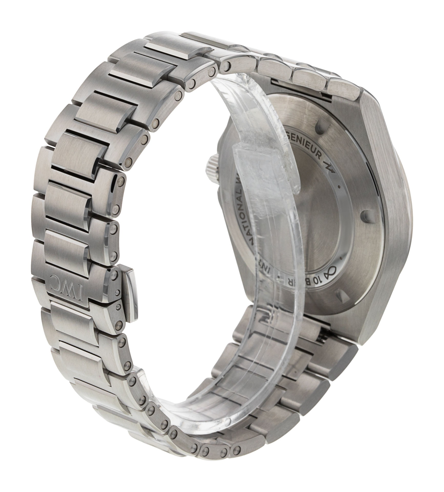 IWC Ingenieur IW328901 Black Baton Dial Bracelet Strap