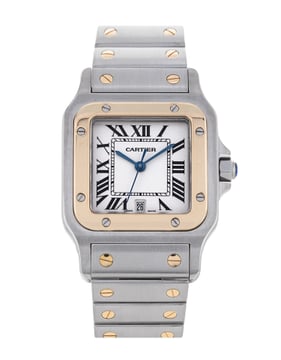 Cartier santos best sale galbee price