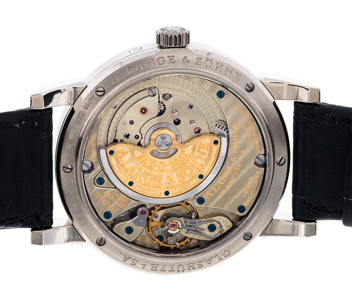 Lange Sohne Movement Caseback High Resolution Lange And Sohne