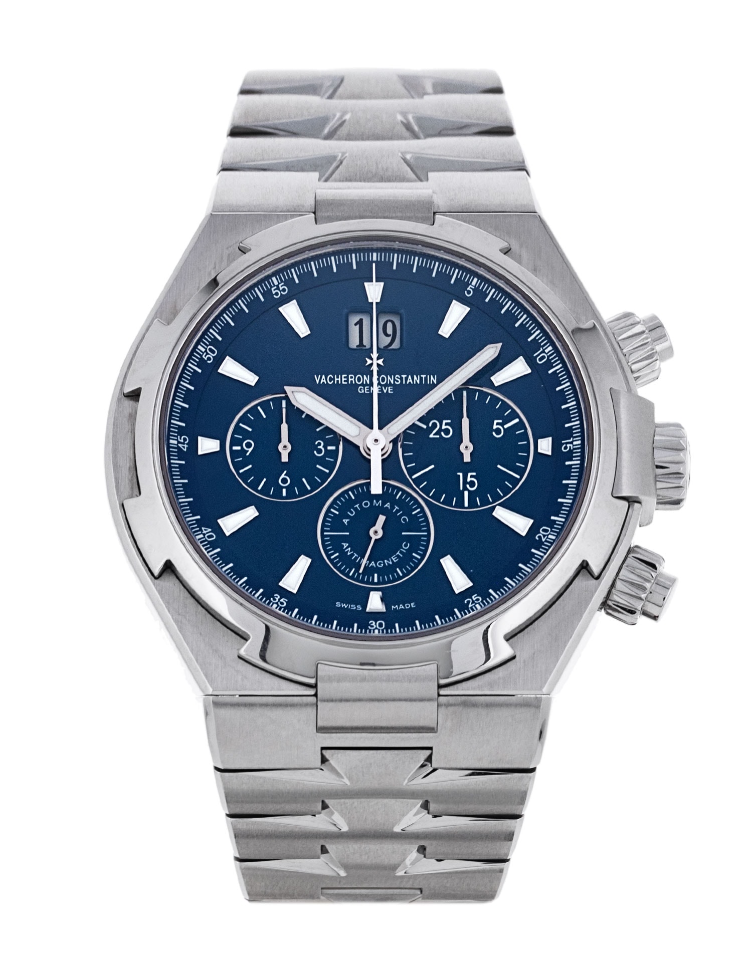 Vacheron Constantin Overseas Blue Baton Dial