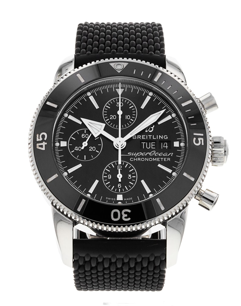 Breitling SuperOcean Heritage II Black Baton Dial