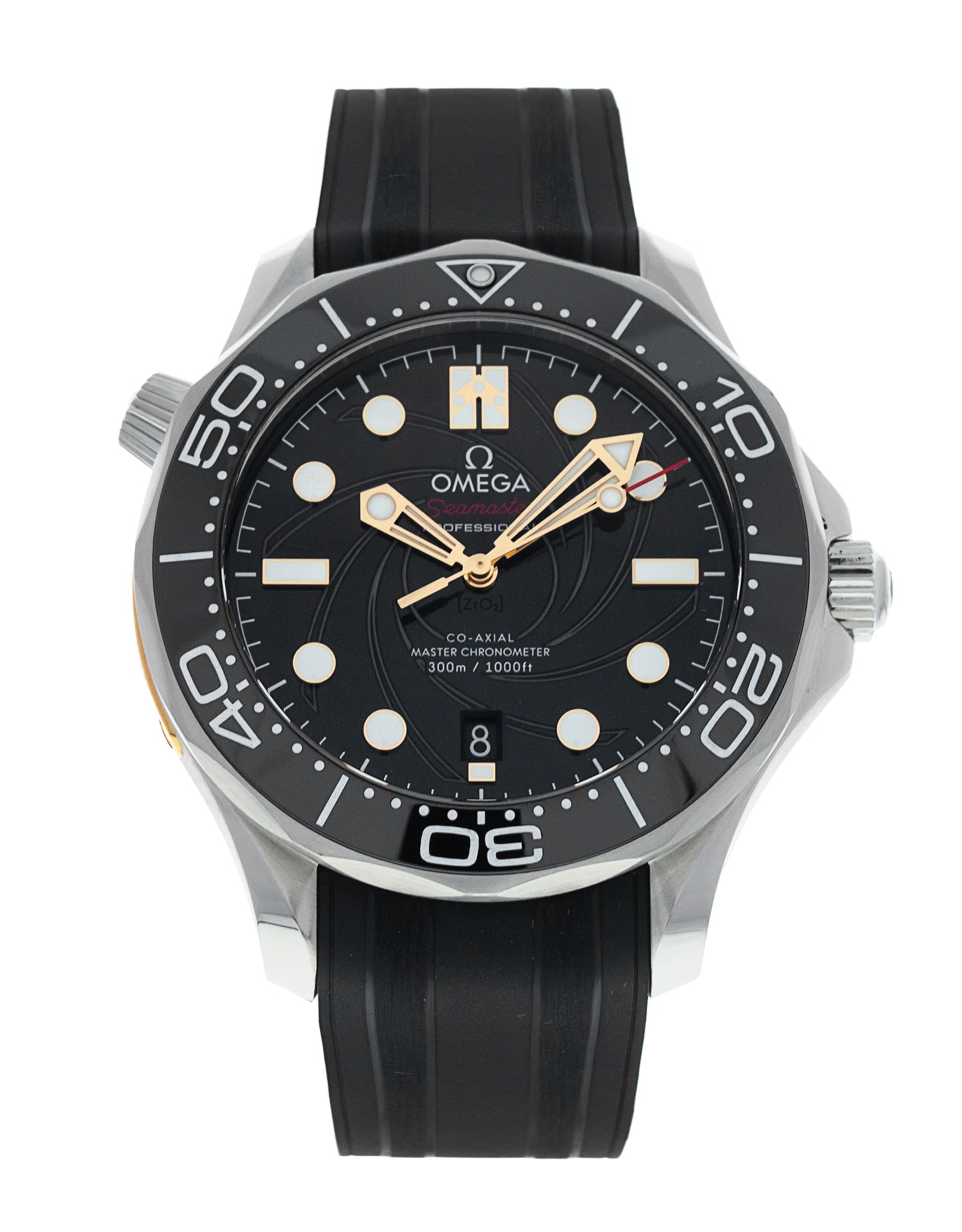 Omega seamaster rubber best sale