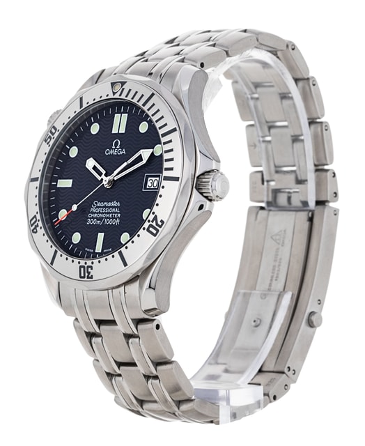 Omega Seamaster 300m Blue Baton Dial Bracelet Strap