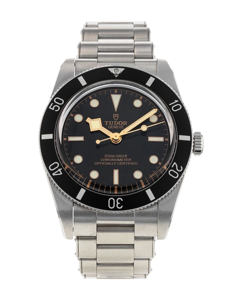 Tudor Black Bay 54 - Black Dial & Bracelet Strap 
