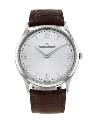 Jaeger-LeCoultre Master Ultra Thin - Silver Quarter Arabic Dial 