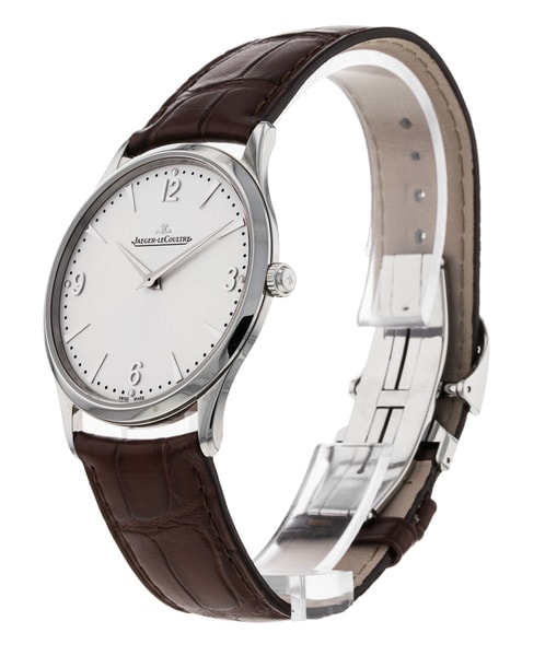 Jaeger-LeCoultre Master Ultra Thin - Silver Quarter Arabic Dial 