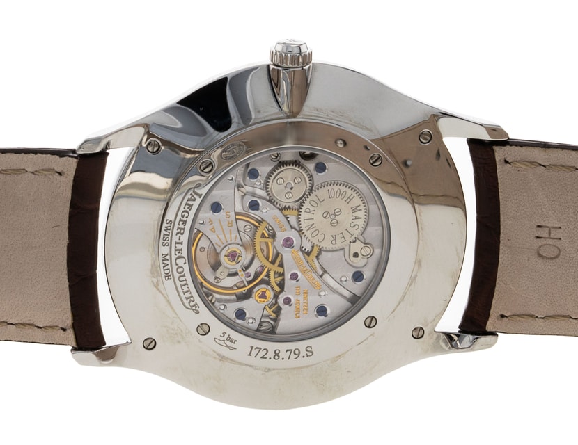 Jaeger-LeCoultre Master Ultra Thin - Silver Quarter Arabic Dial 