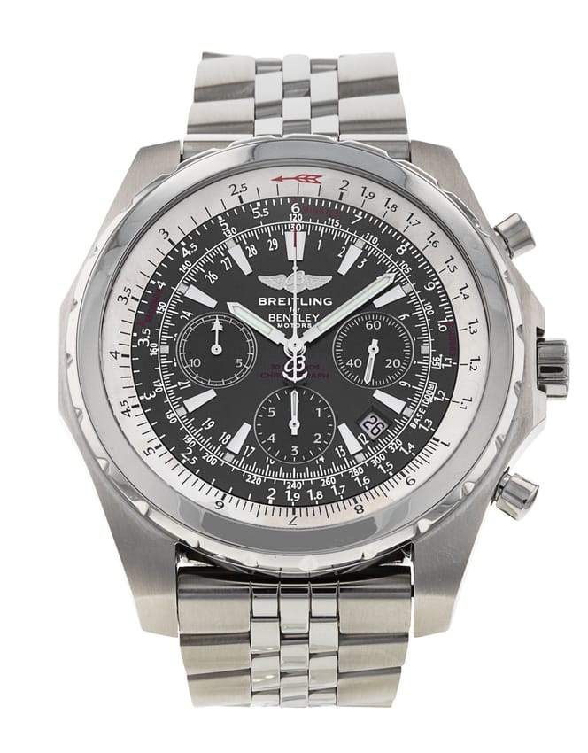 Breitling Bentley Motors T Grey Baton Dial