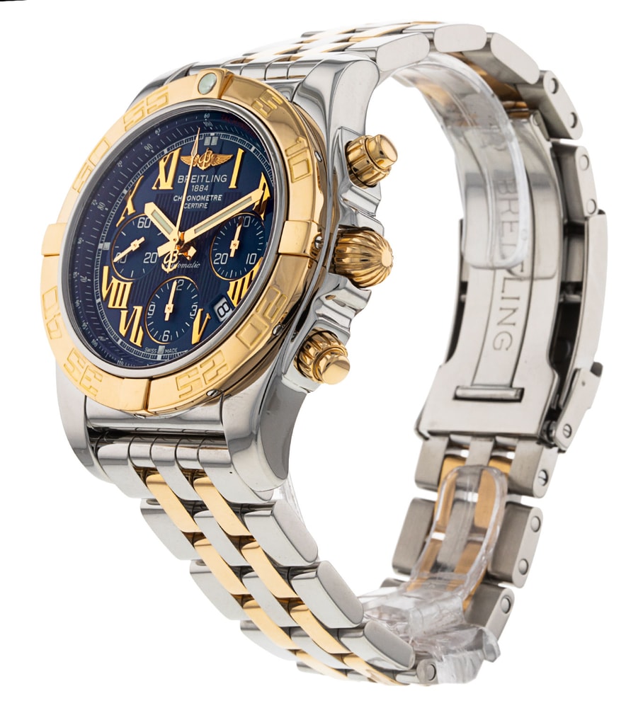 Breitling Chronomat 44 Blue Roman Numeral Dial