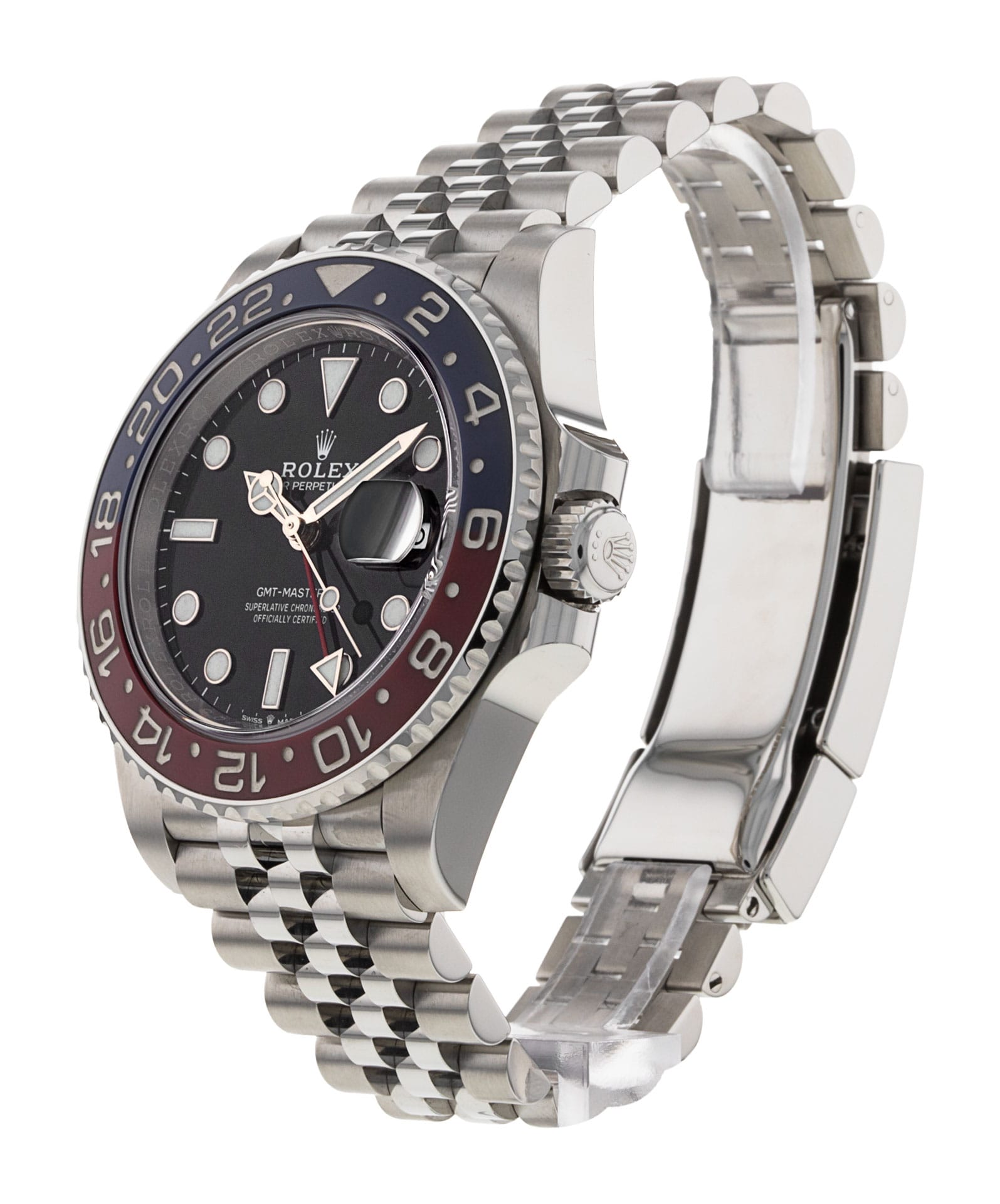 Rolex GMT Master II - Black Dial & Bracelet Strap