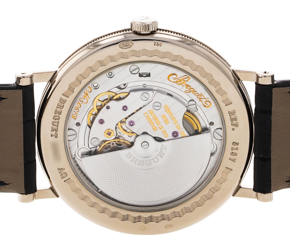 Breguet Classique Silver Roman Numeral Dial - Main Image