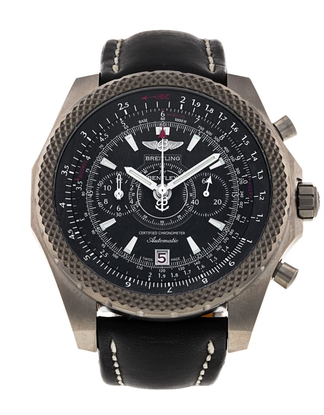 Breitling bentley leather strap discount