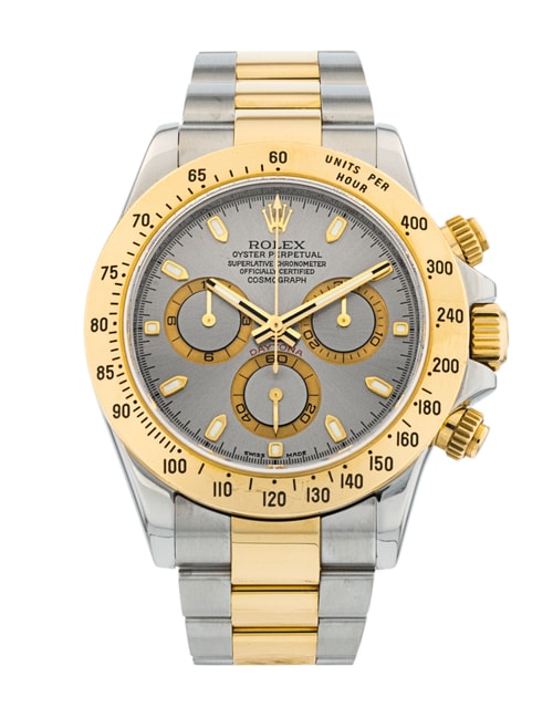 Rolex Daytona 116523 Steel Baton Dial Bracelet Strap