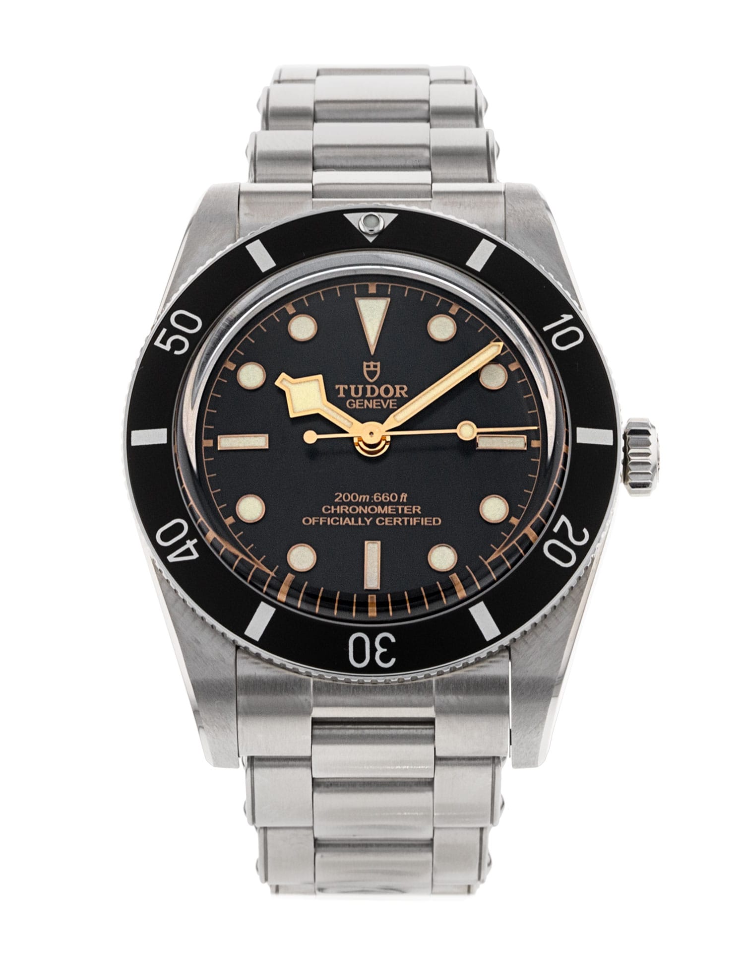 Tudor Black Bay 54 - Black Dial & Bracelet Strap 