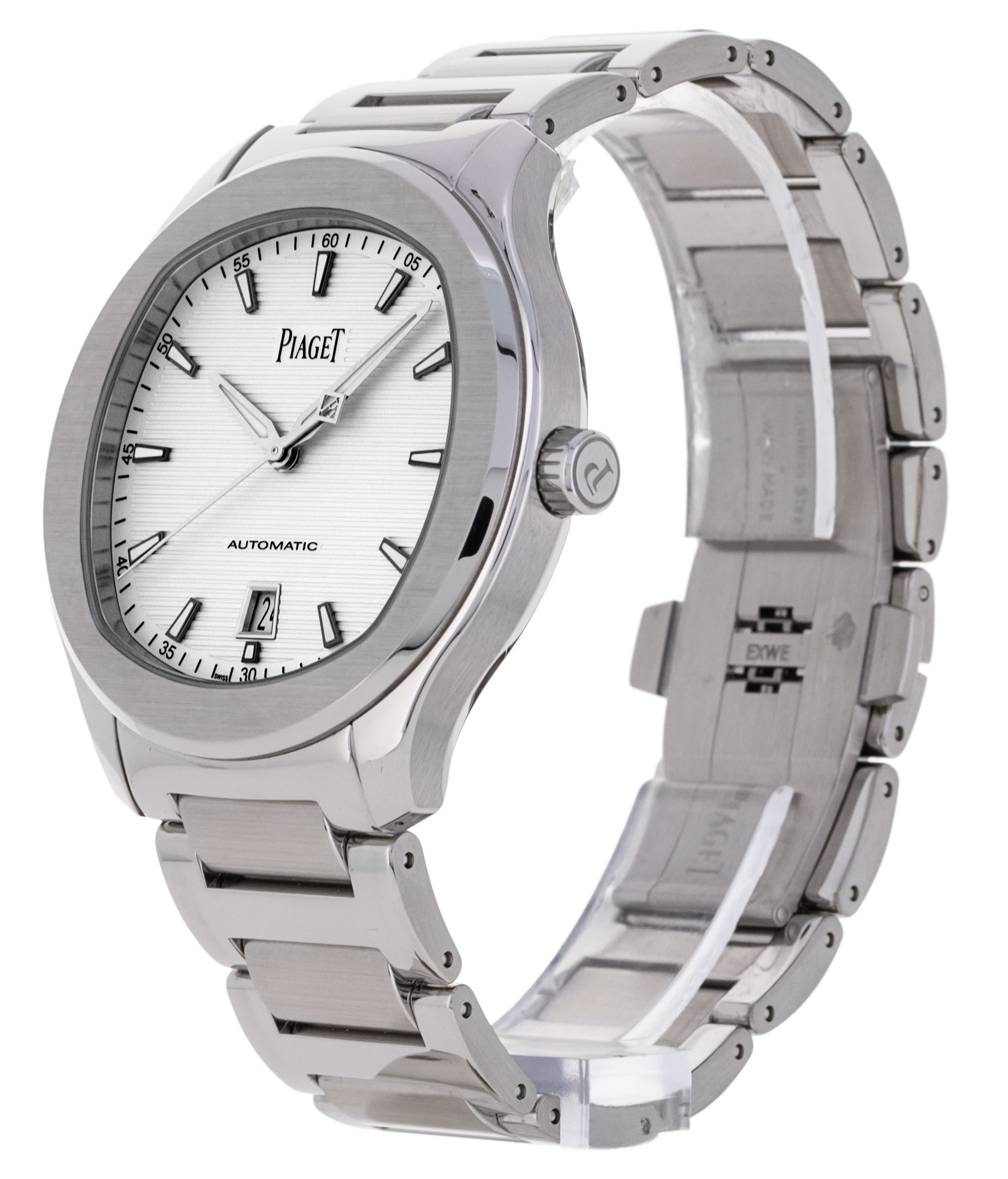 Piaget Polo G0A41001 Silver Baton Dial Bracelet Strap