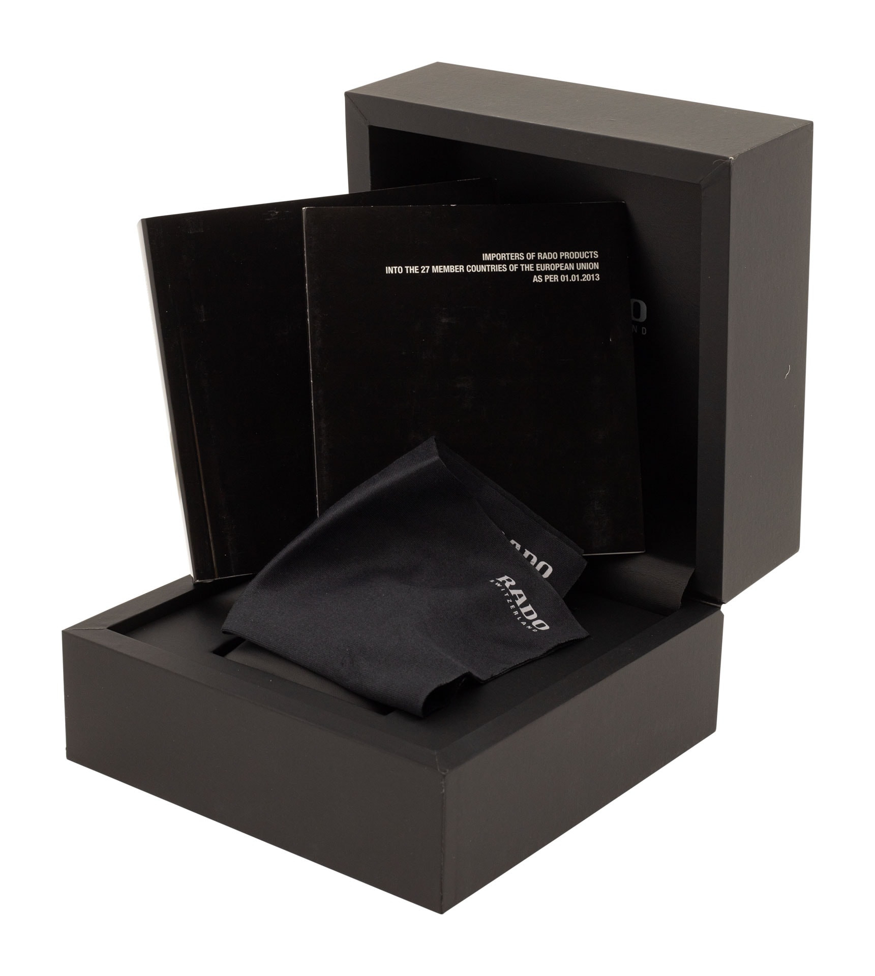 Rado Captain Cook R32129152 - Black Dial & Bracelet Strap