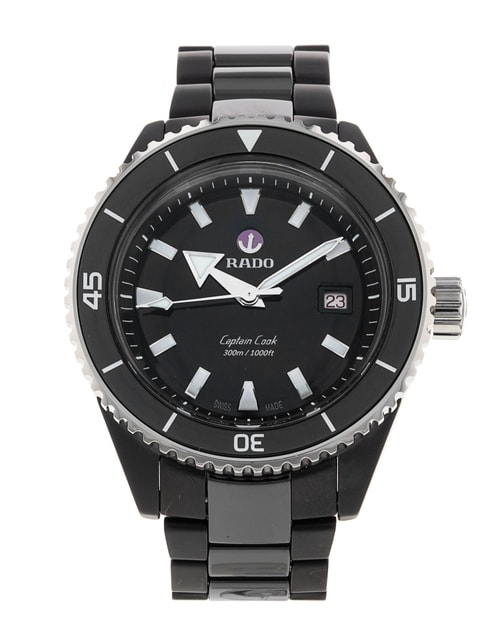 Rado Captain Cook quadrante Nero