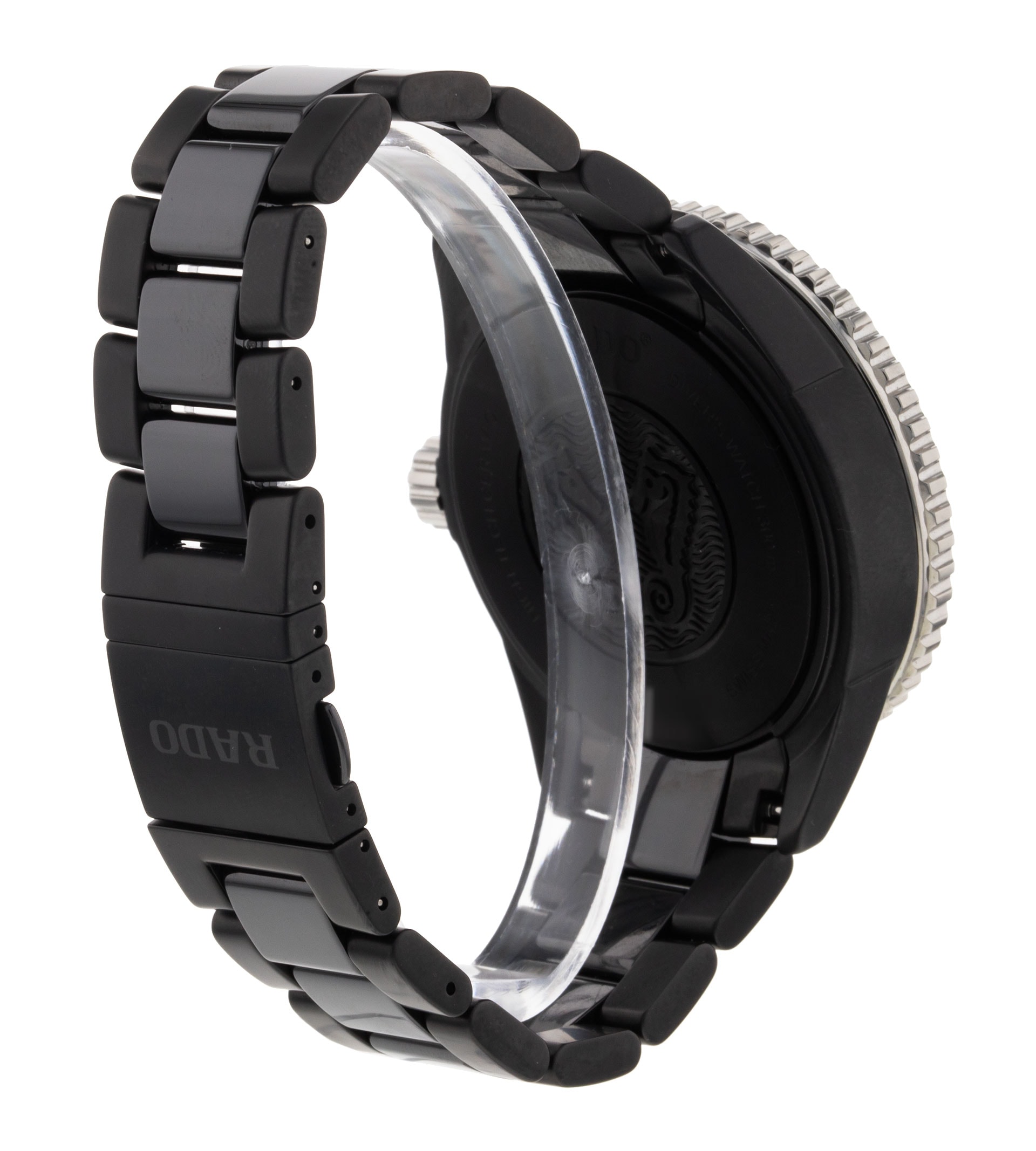Rado Captain Cook R32129152 - Black Dial & Bracelet Strap