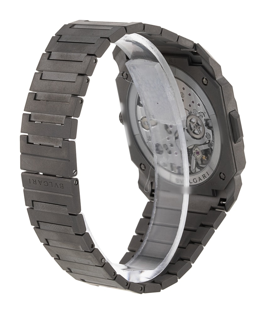 Bvlgari Octo 103068 Grey Dial Bracelet Strap