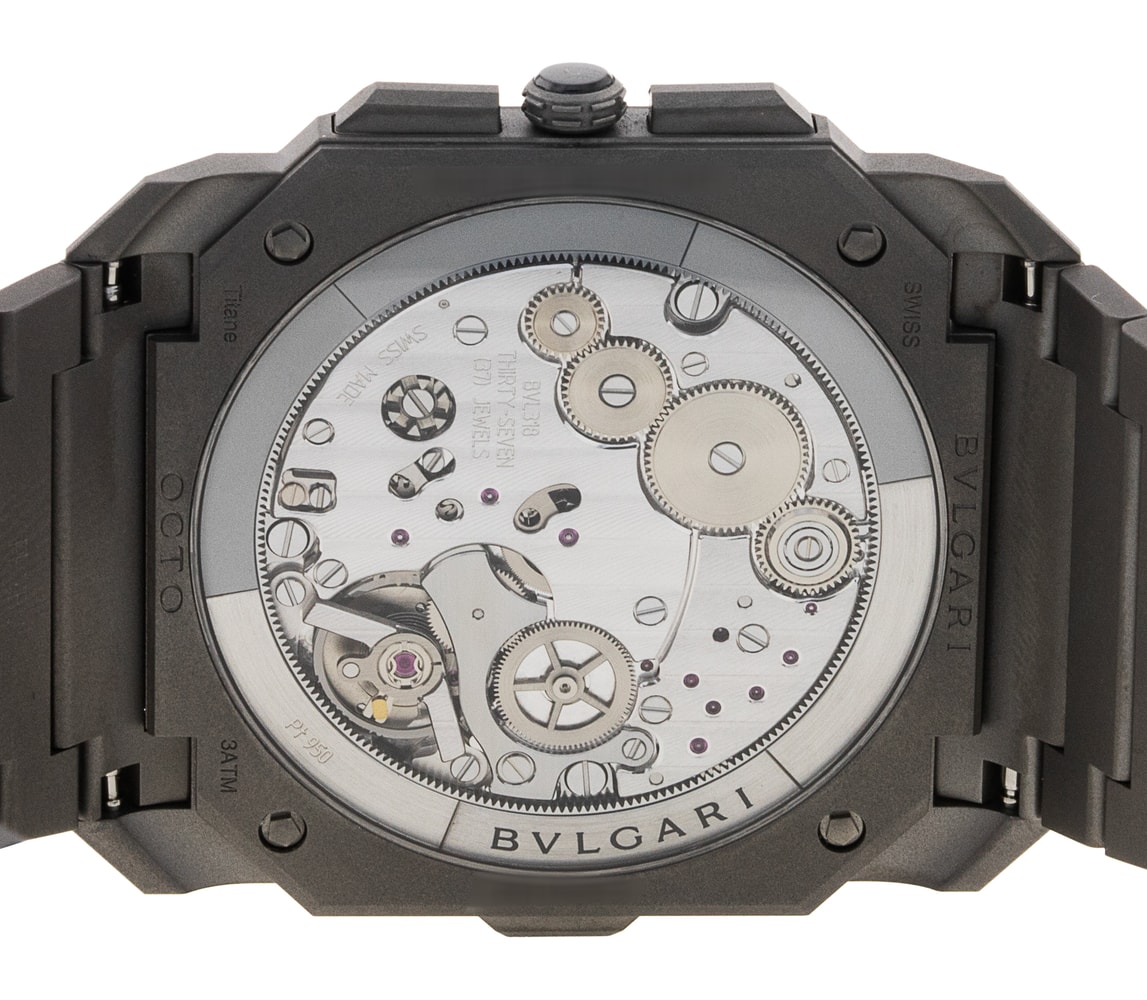 Bvlgari Octo 103068 Grey Dial Bracelet Strap