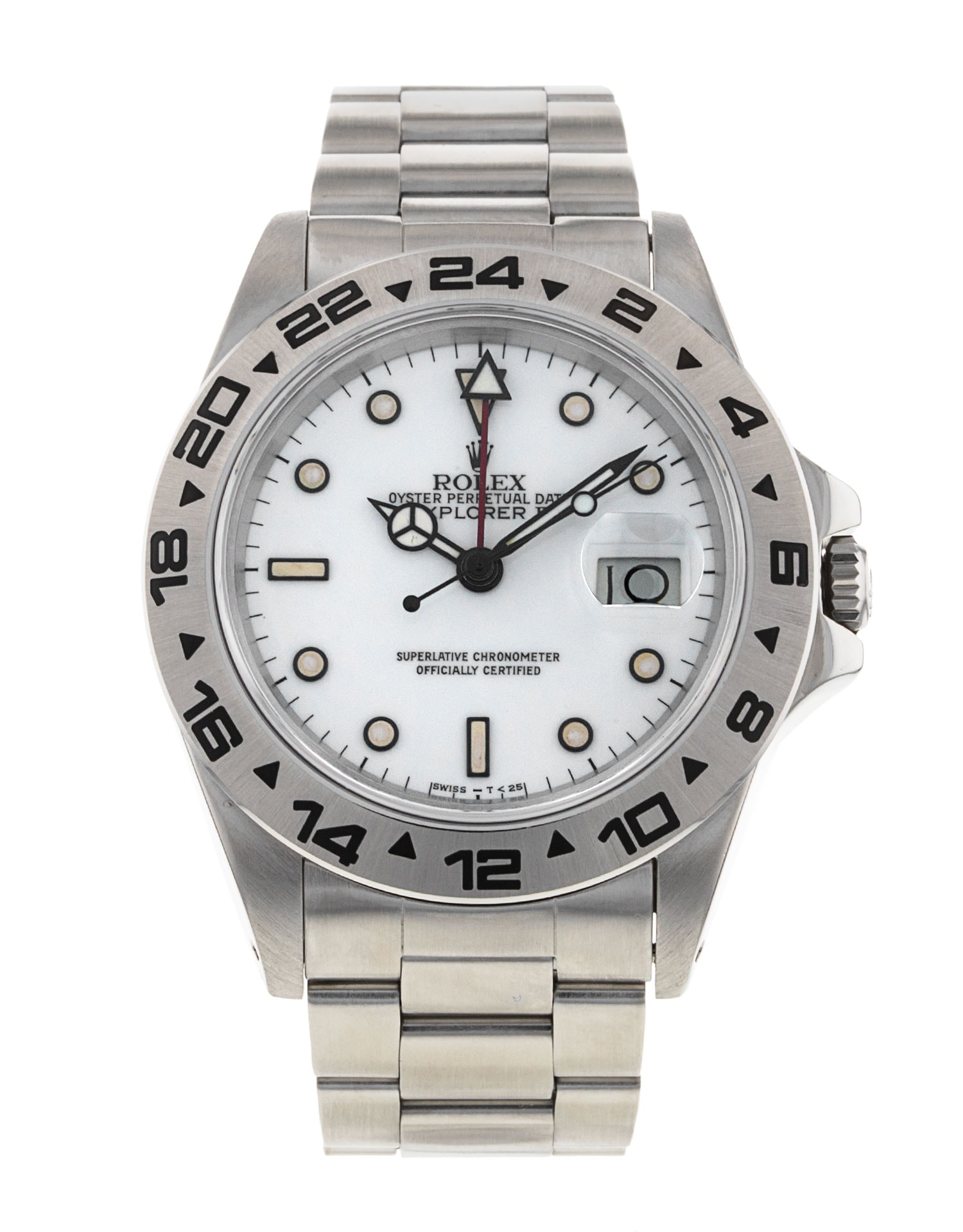 Rolex Explorer II 16550 White Dial Bracelet Strap