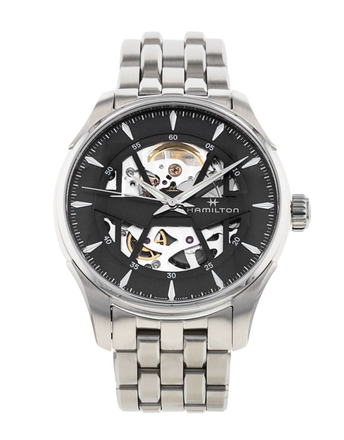 Hamilton Jazzmaster Anthracite Dial Bracelet Strap