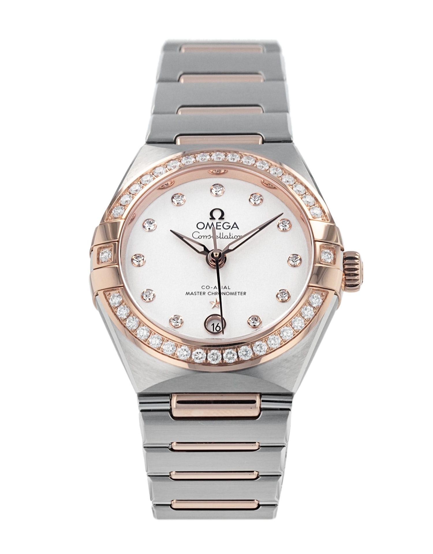 Omega Constellation Ladies - Silver Diamond Dial