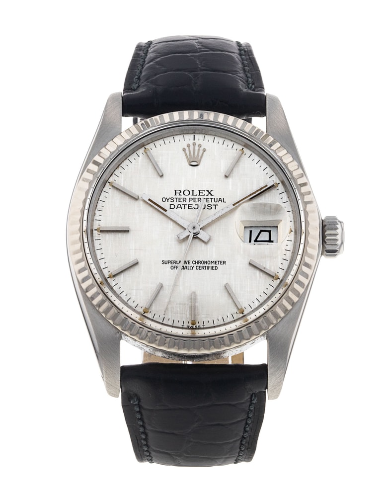 Rolex datejust 16014 linen dial hotsell