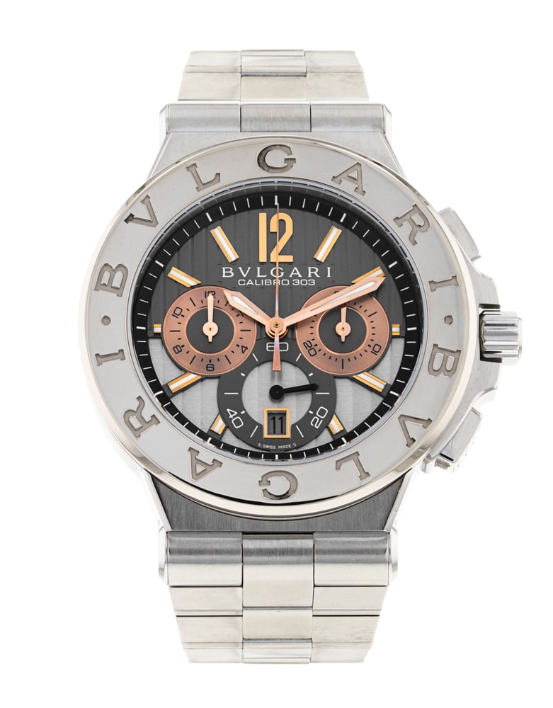 Diagono Bvlgari Watch Prix Maroc Bvlgari Diagono Chronograph