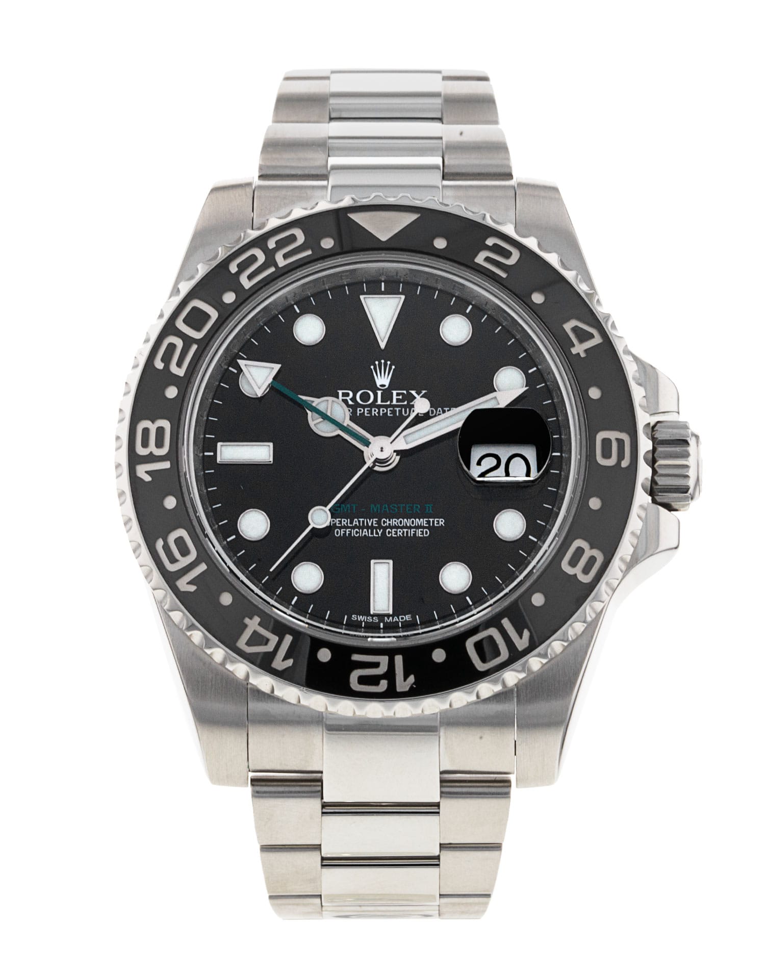 Rolex-GMTMasterII-116710LN-  